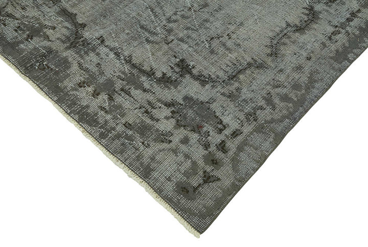 6x9 Vintage Hand-Carved Turkish Rug - 46996