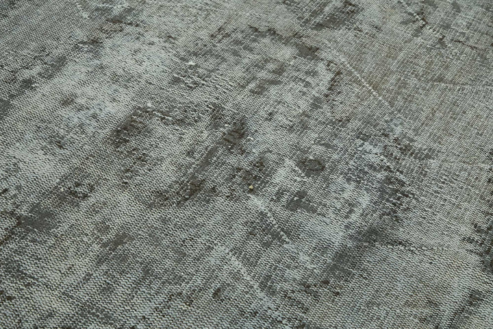 6x9 Vintage Hand-Carved Turkish Rug - 46996