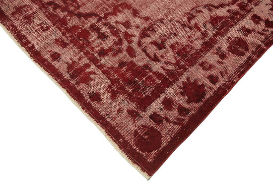 6x9 Vintage Hand-Carved Turkish Rug - 46997