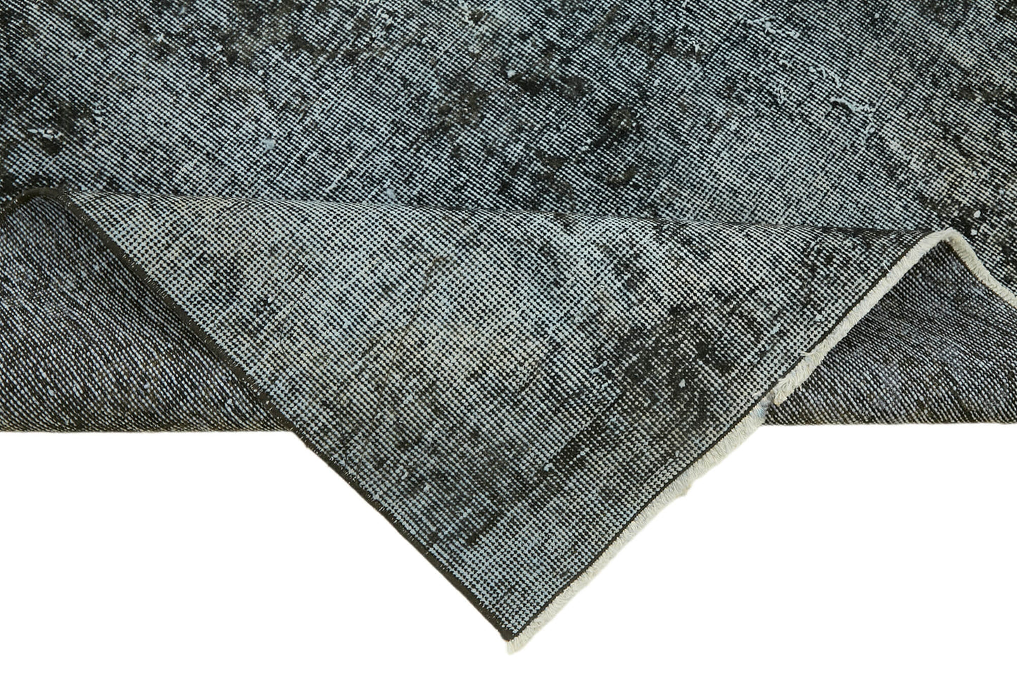 5x9 Vintage Hand-Carved Turkish Rug - 46999