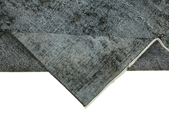 5x9 Vintage Hand-Carved Turkish Rug - 46999