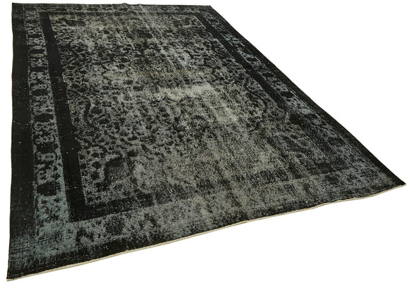 7x10 Vintage Hand-Carved Turkish Rug - 47000