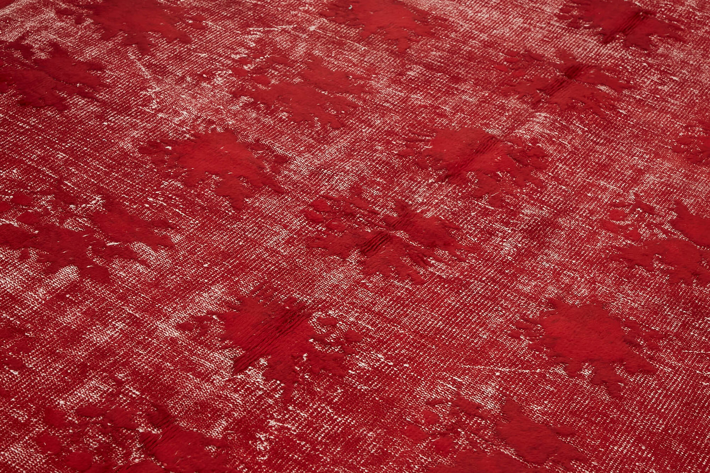 7x10 Vintage Hand-Carved Turkish Rug - 47008