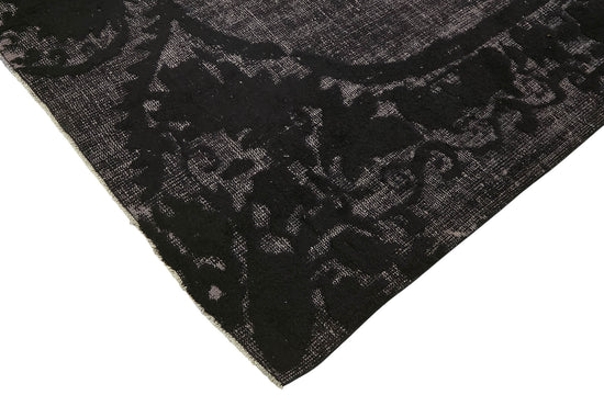 7x10 Vintage Hand-Carved Turkish Rug - 47009