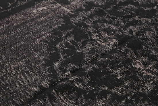 7x10 Vintage Hand-Carved Turkish Rug - 47009