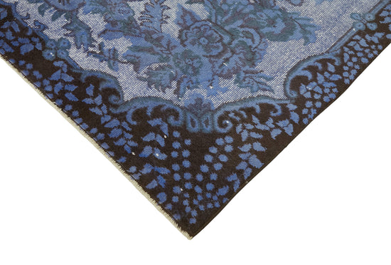 6x9 Vintage Hand-Carved Turkish Rug - 47012