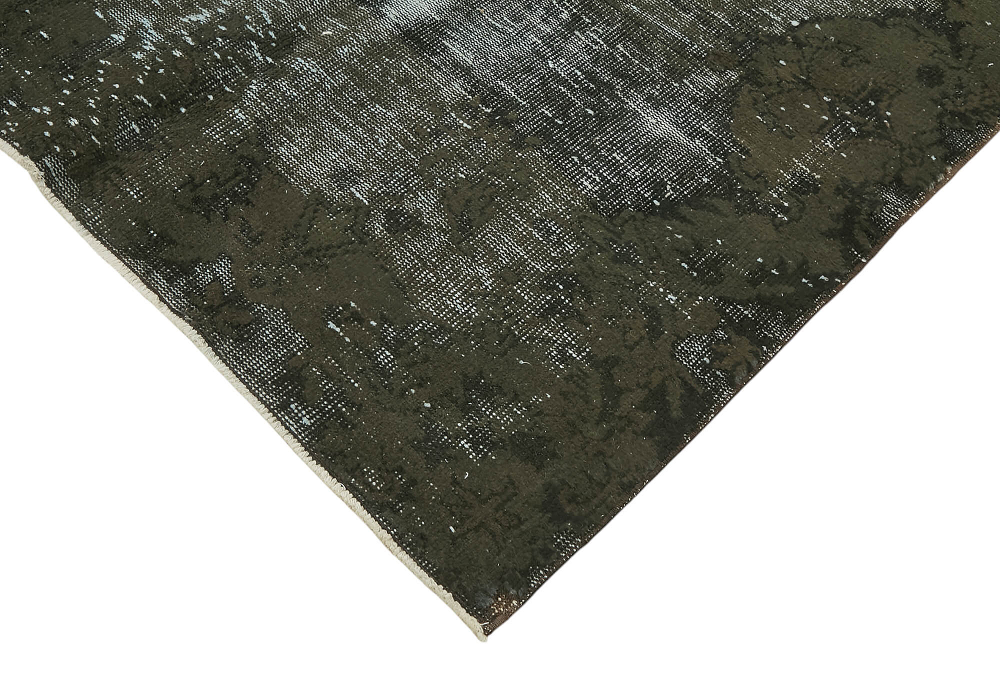 5x7 Vintage Hand-Carved Turkish Rug - 47014