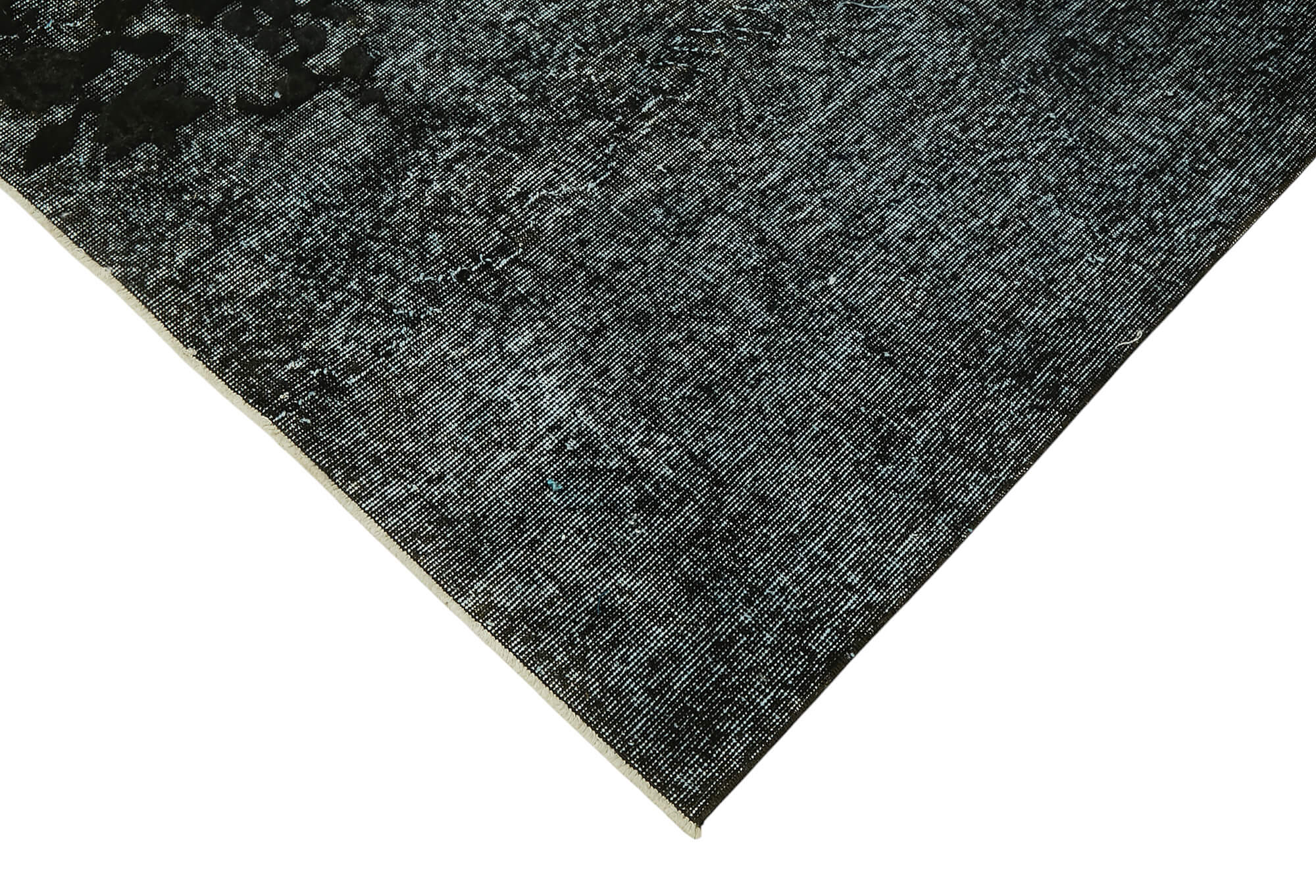 5x9 Vintage Hand-Carved Turkish Rug - 47022