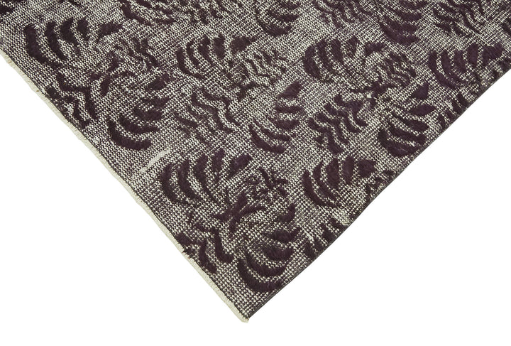 5x8 Vintage Hand-Carved Turkish Rug - 47027