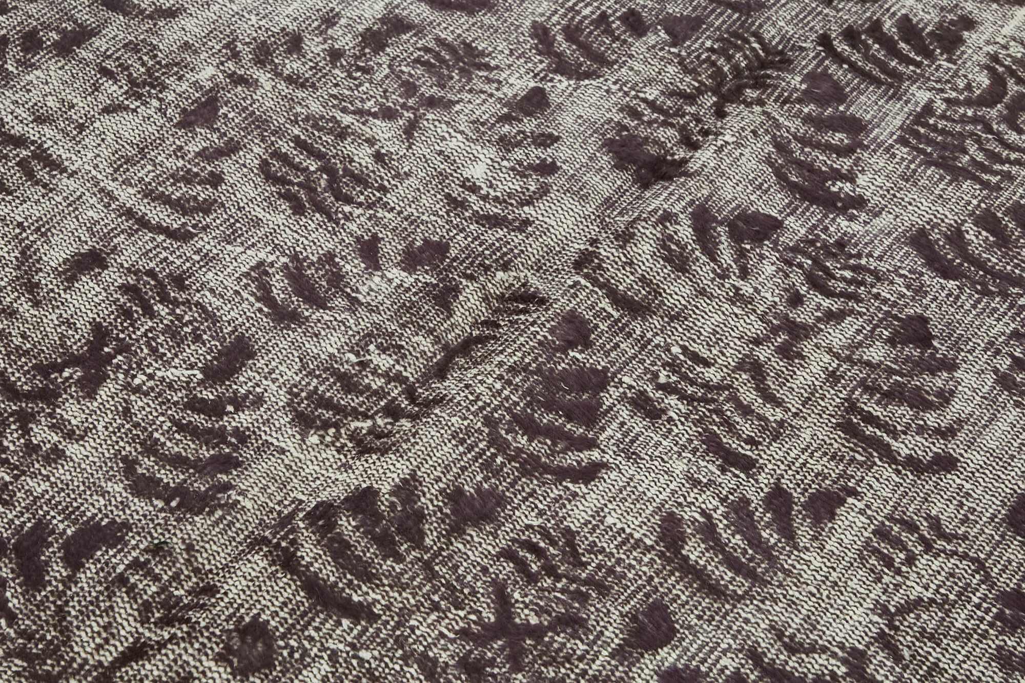 5x8 Vintage Hand-Carved Turkish Rug - 47027