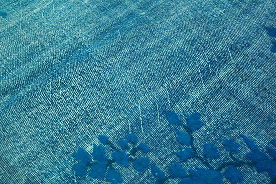 7x10 Vintage Hand-Carved Turkish Rug - 47032