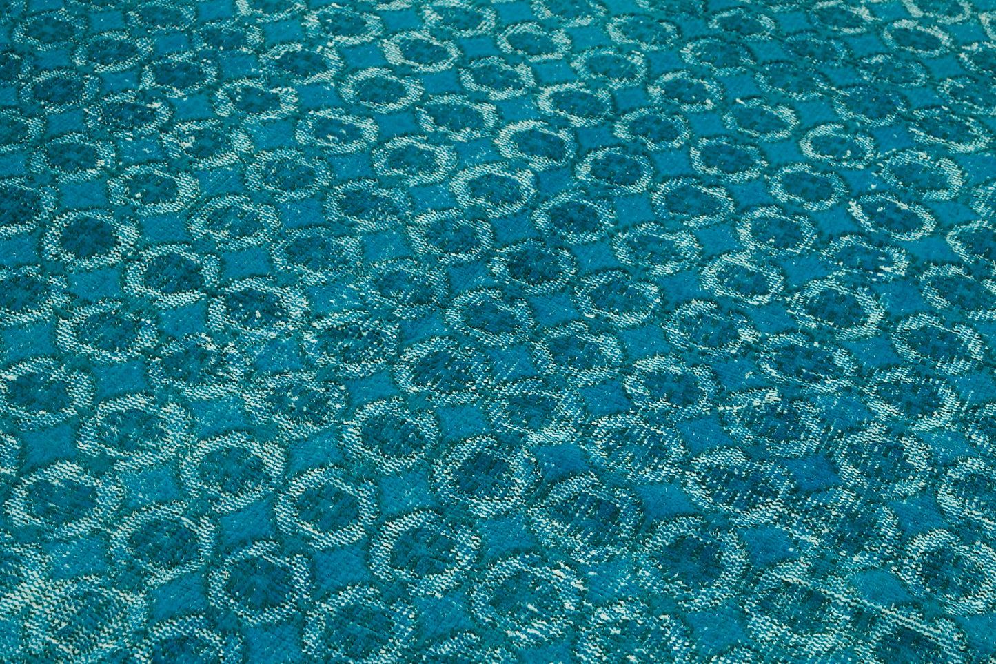 6x9 Vintage Hand-Carved Turkish Rug - 47033