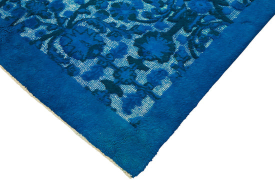 6x9 Vintage Hand-Carved Turkish Rug - 47036