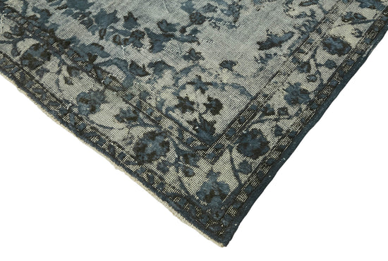 6x10 Vintage Hand-Carved Turkish Rug - 47051