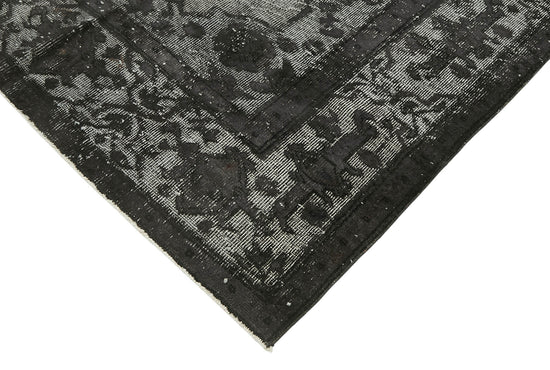 6x10 Vintage Hand-Carved Turkish Rug - 47061