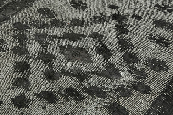 6x10 Vintage Hand-Carved Turkish Rug - 47061