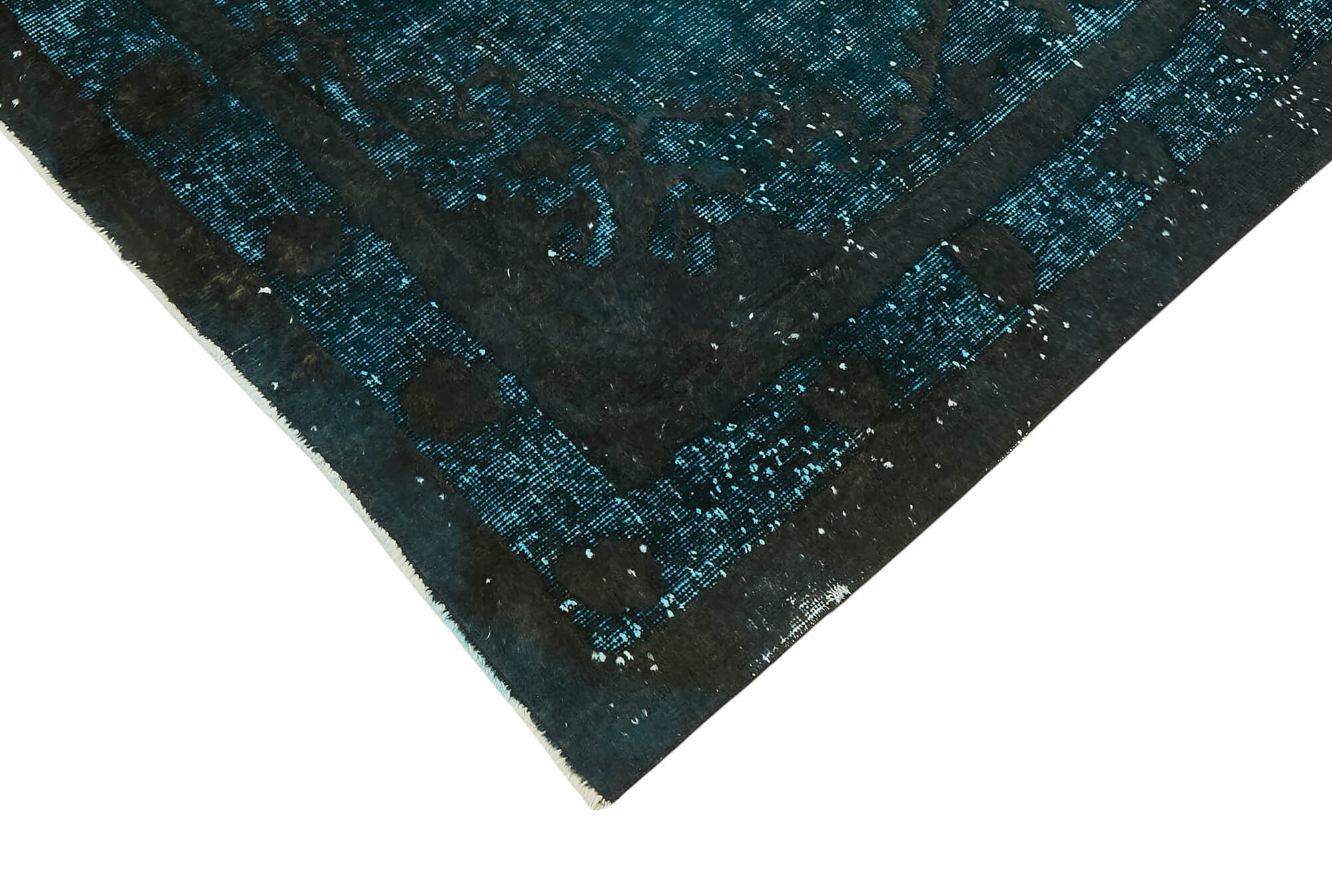 5x8 Vintage Hand-Carved Turkish Rug - 47063