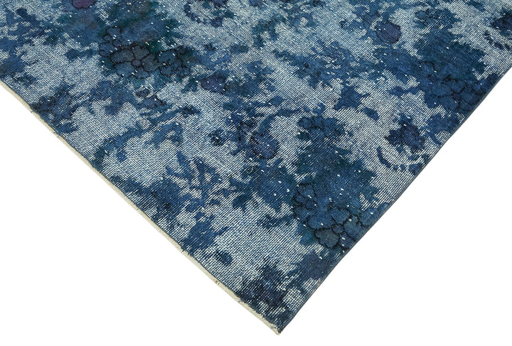 5x9 Vintage Hand-Carved Turkish Rug - 47067