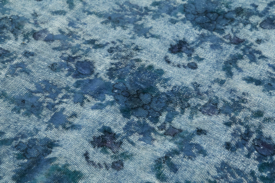 5x9 Vintage Hand-Carved Turkish Rug - 47067