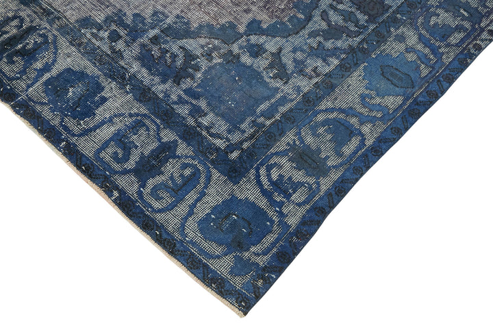 6x9 Vintage Hand-Carved Turkish Rug - 47081