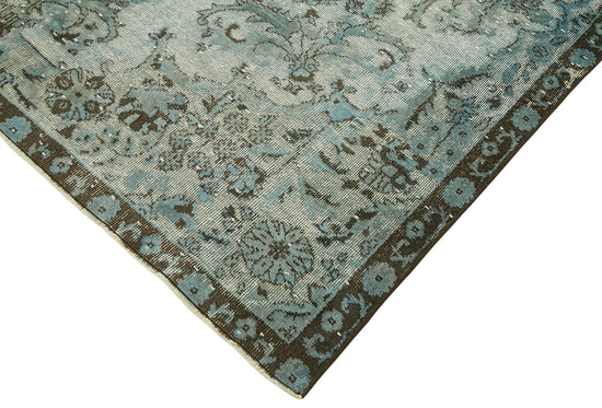 7x10 Vintage Hand-Carved Turkish Rug - 47090