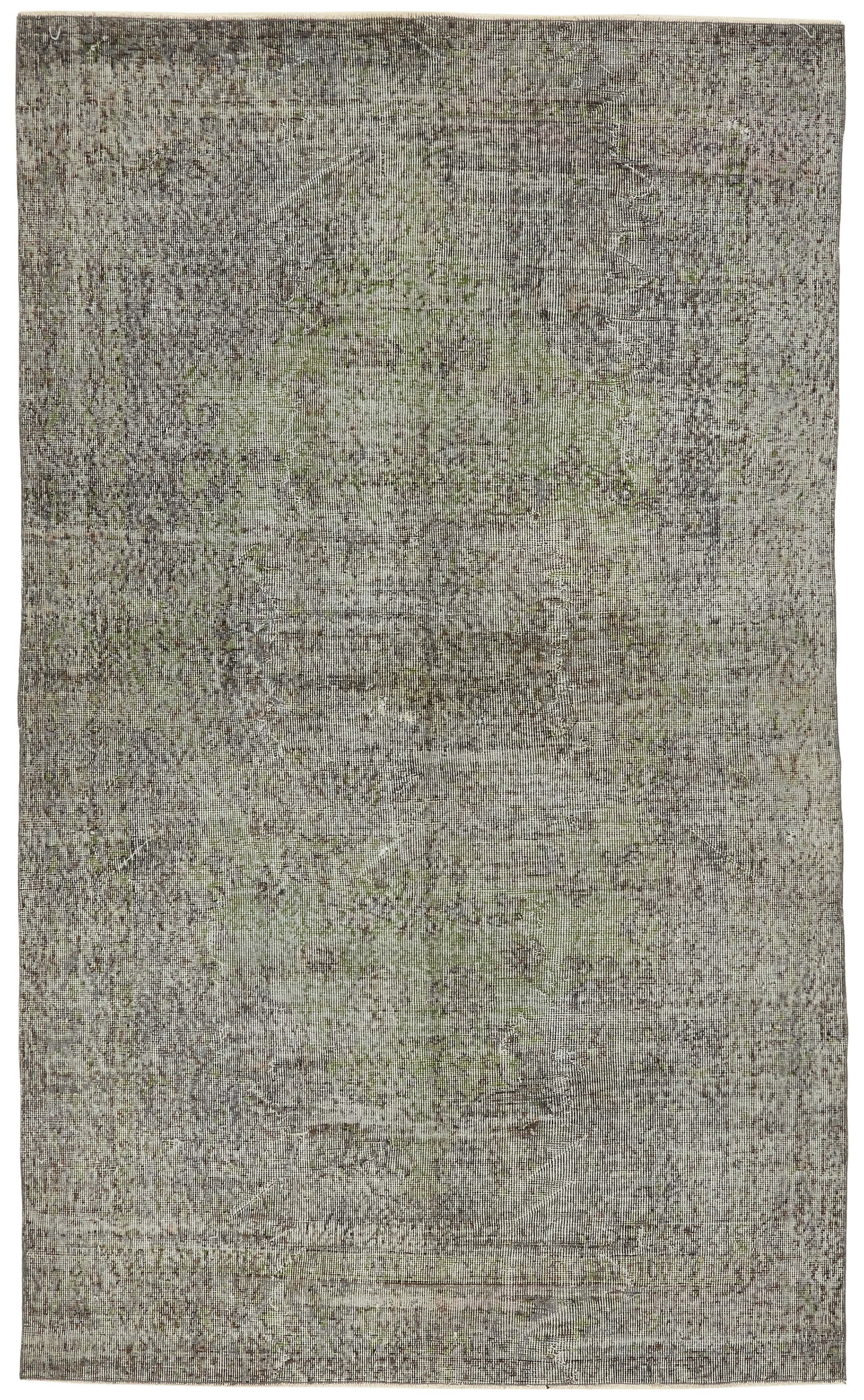 5x8 Vintage Hand-Carved Turkish Rug - 47093