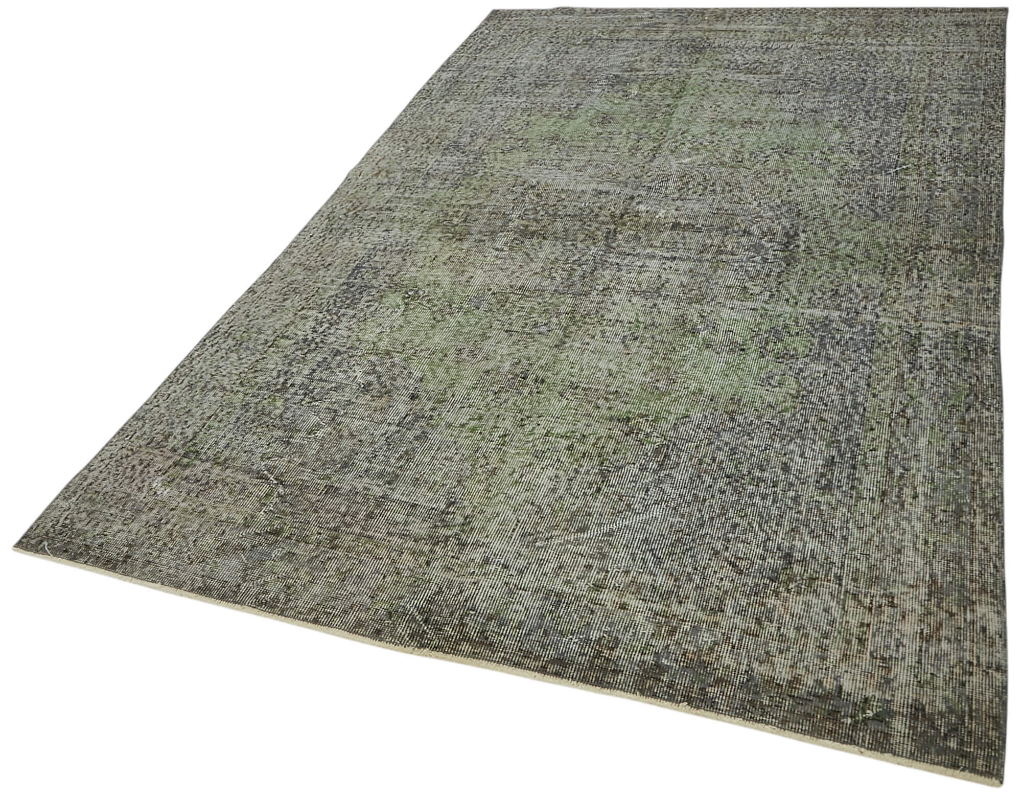 5x8 Vintage Hand-Carved Turkish Rug - 47093