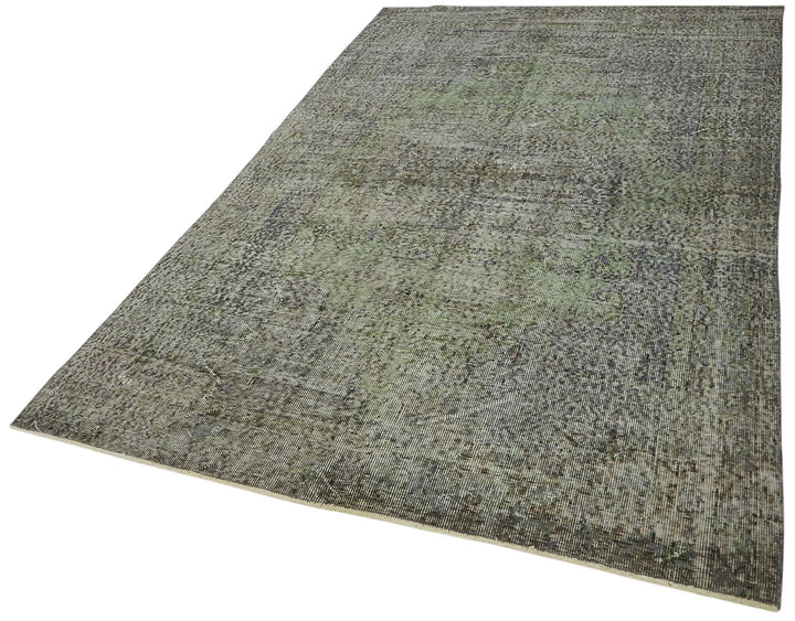 5x8 Vintage Hand-Carved Turkish Rug - 47093