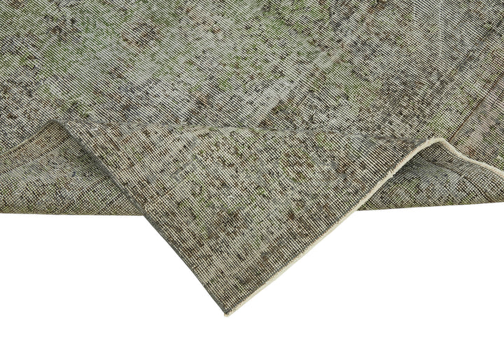 5x8 Vintage Hand-Carved Turkish Rug - 47093