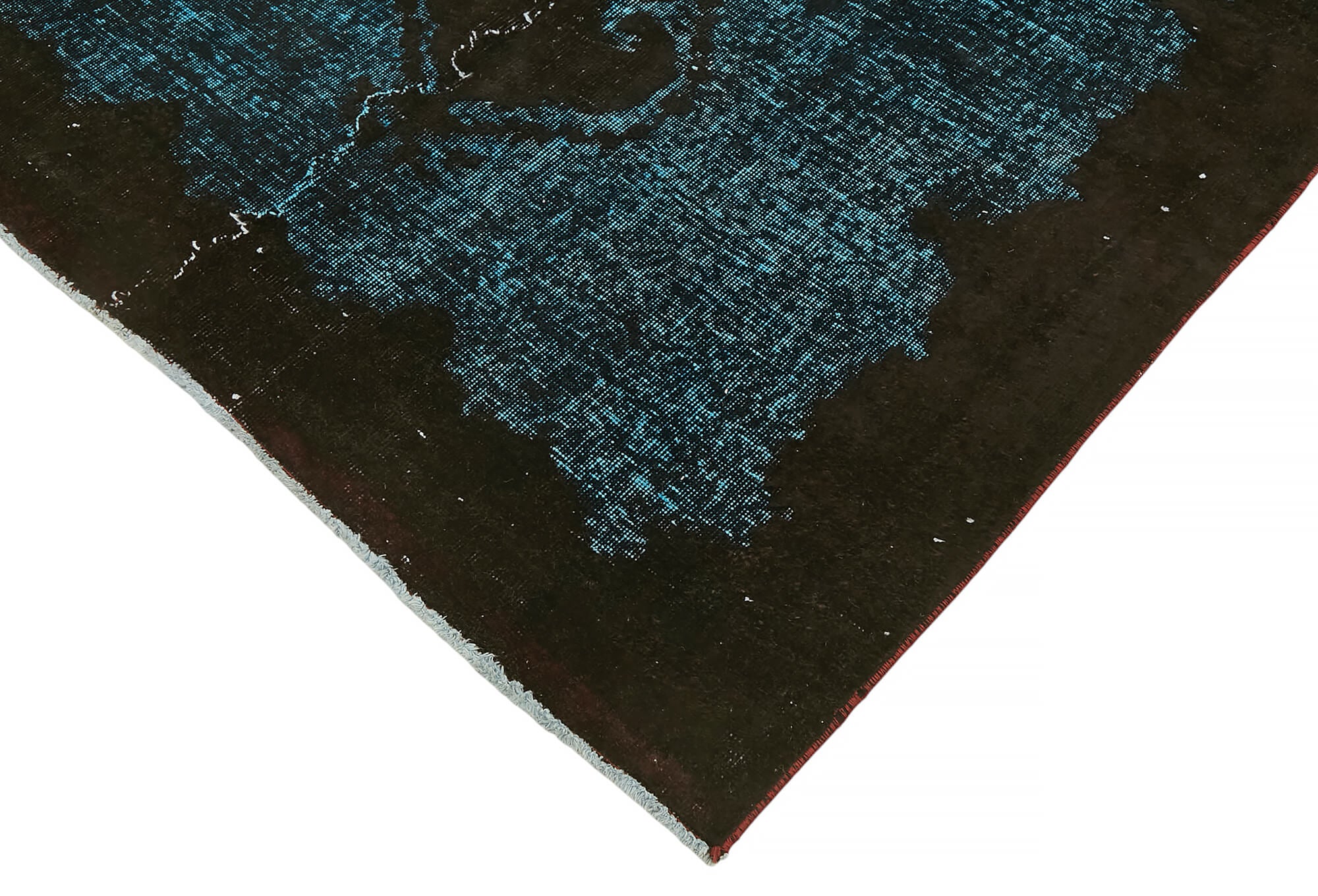5x8 Vintage Hand-Carved Turkish Rug - 47097