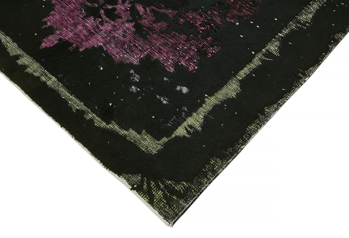 5x8 Vintage Hand-Carved Turkish Rug - 47107