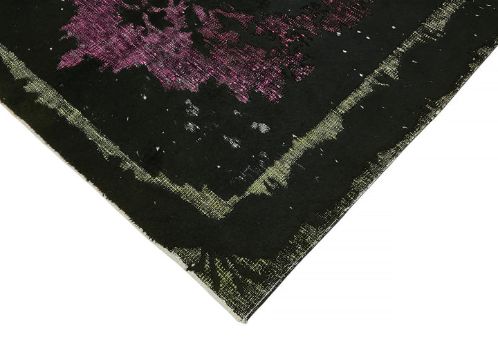 5x8 Vintage Hand-Carved Turkish Rug - 47107