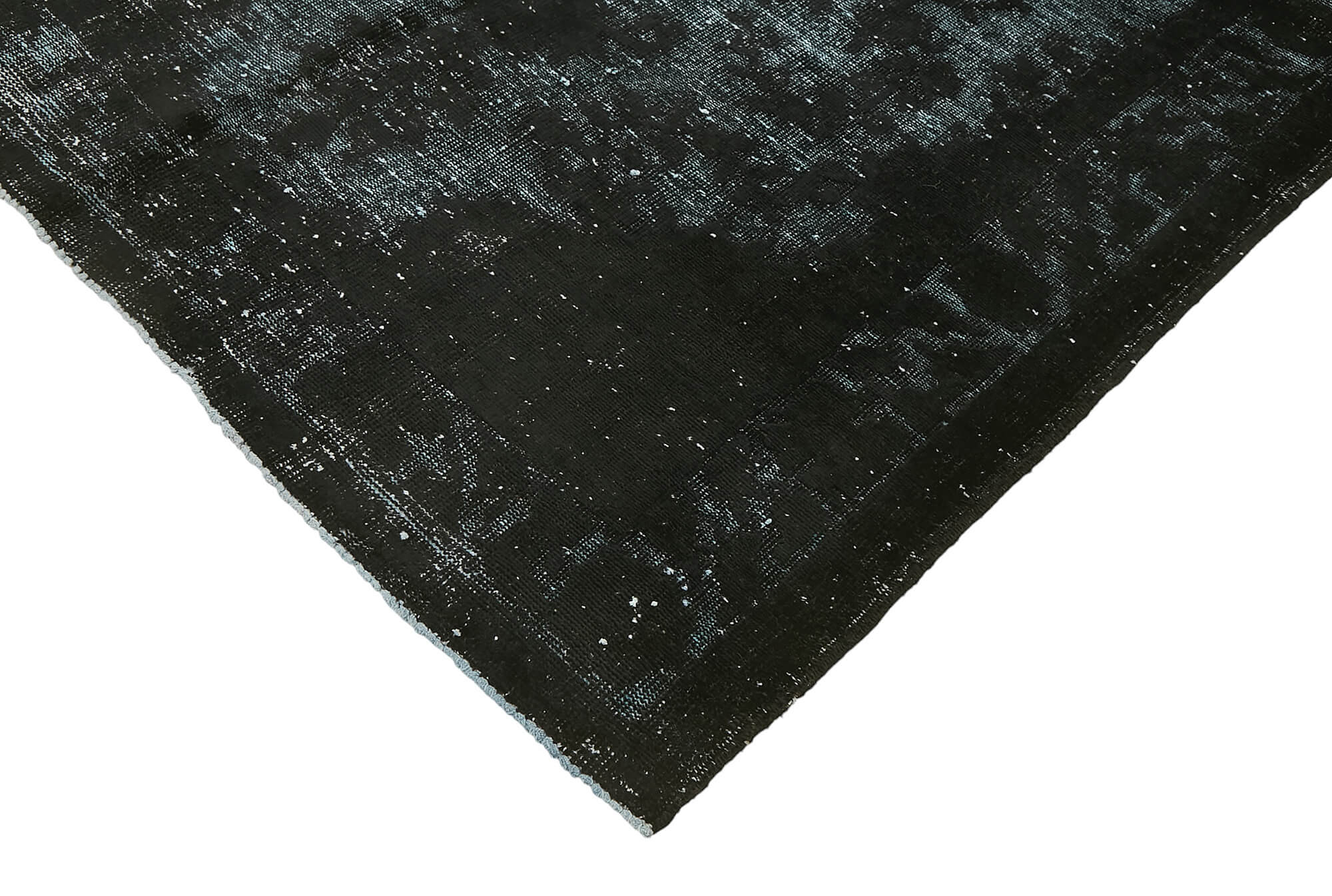 6x8 Vintage Hand-Carved Turkish Rug - 47109
