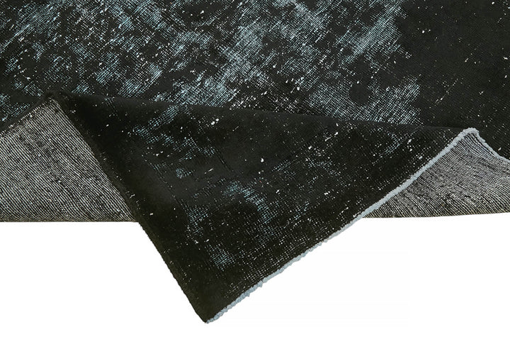 6x8 Vintage Hand-Carved Turkish Rug - 47109