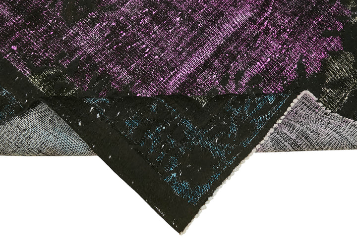 6x9 Vintage Hand-Carved Turkish Rug - 47110