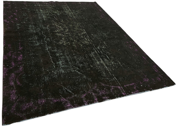 6x9 Vintage Hand-Carved Turkish Rug - 47112