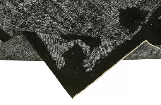 7x10 Vintage Hand-Carved Turkish Rug - 47119