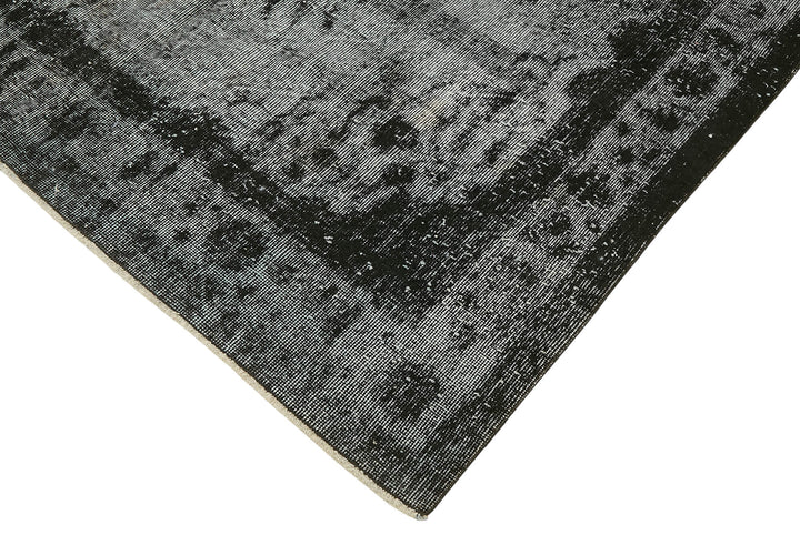 6x10 Vintage Hand-Carved Turkish Rug - 47121