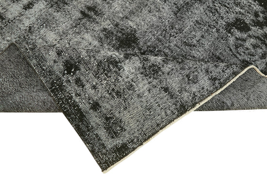 6x10 Vintage Hand-Carved Turkish Rug - 47121