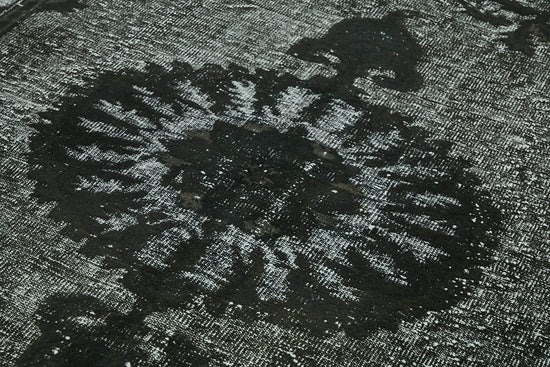 6x9 Vintage Hand-Carved Turkish Rug - 47125