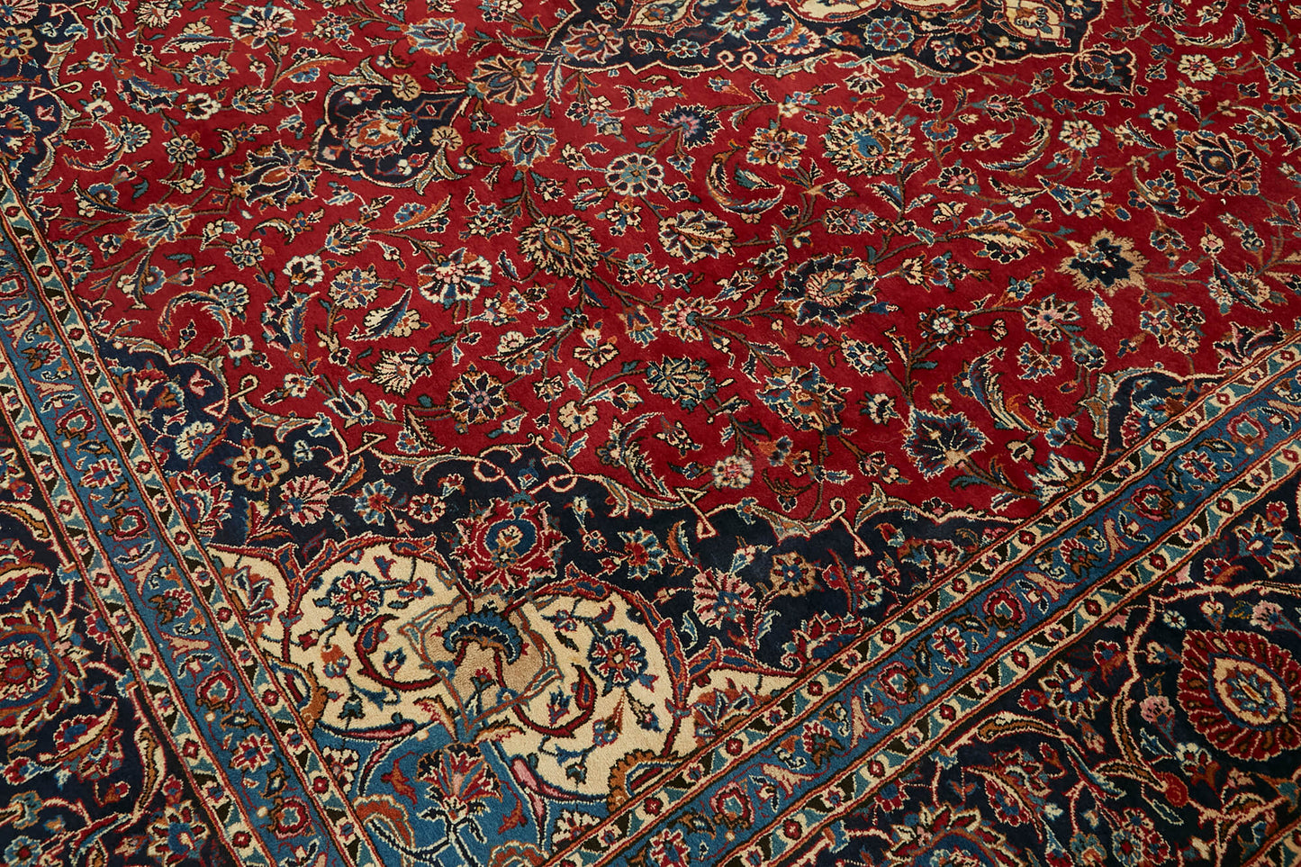 10x13 Vintage Hand-Knotted Rug - 47150