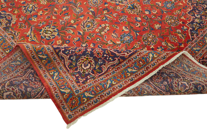 10x14 Vintage Hand-Knotted Rug - 47151