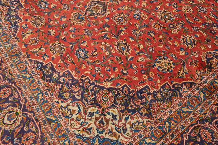 10x14 Vintage Hand-Knotted Rug - 47151