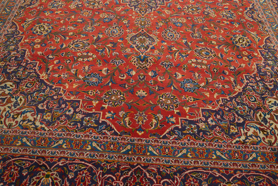 10x14 Vintage Hand-Knotted Rug - 47151