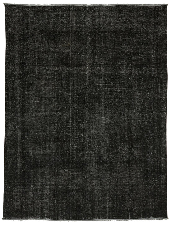9x12 Black Overdyed Area Rug - 47154