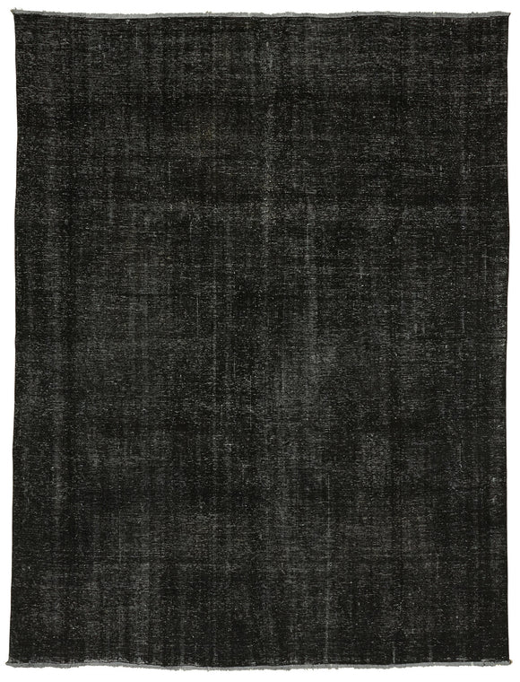 9x12 Black Overdyed Area Rug - 47154