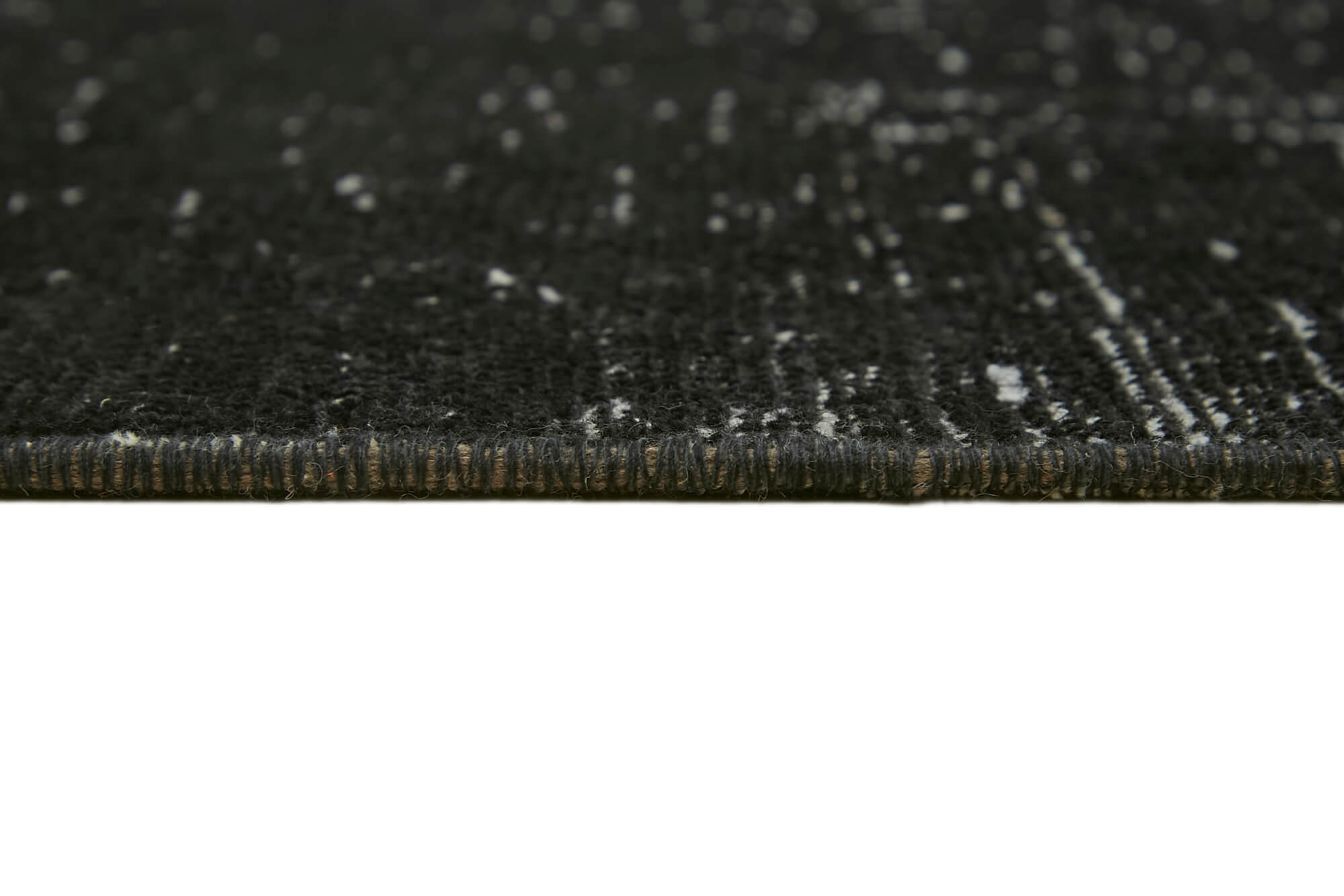 9x12 Black Overdyed Area Rug - 47154