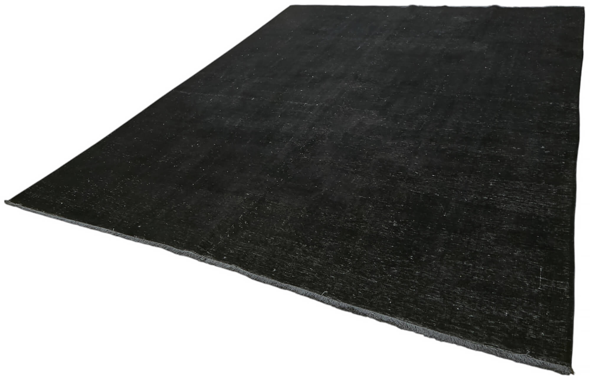 9x13 Black Overdyed Area Rug - 47156