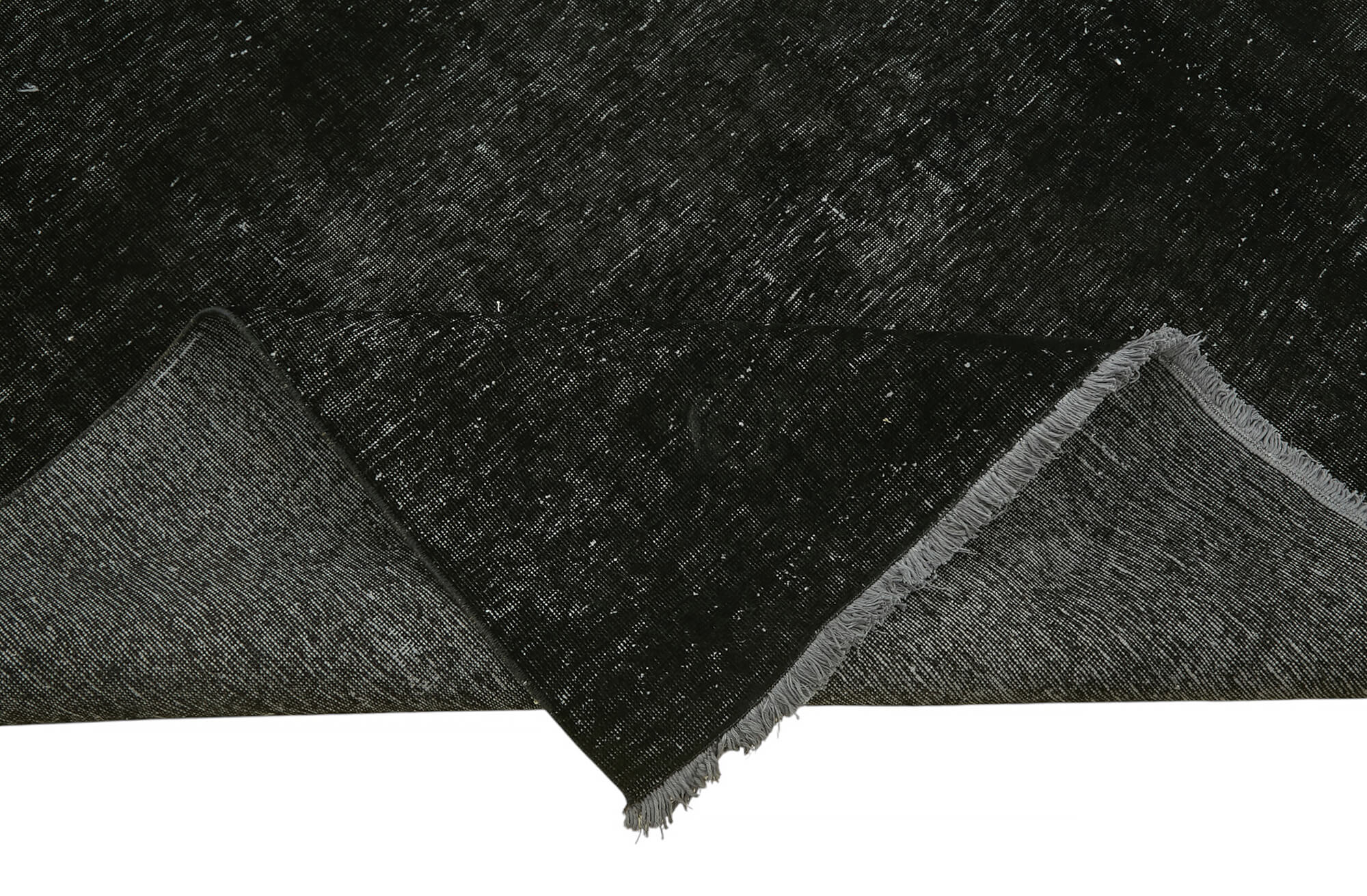9x13 Black Overdyed Area Rug - 47156