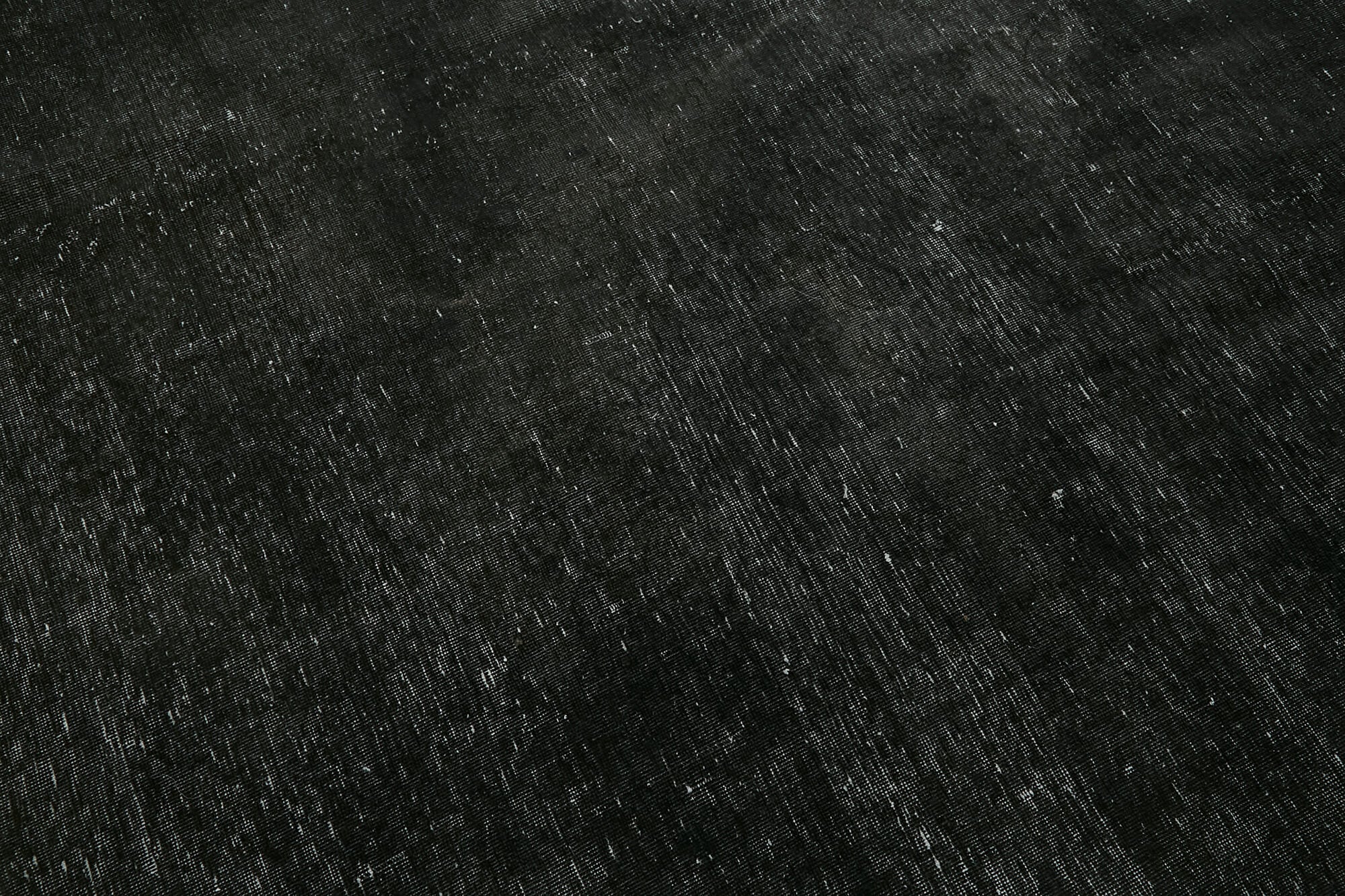 9x13 Black Overdyed Area Rug - 47156